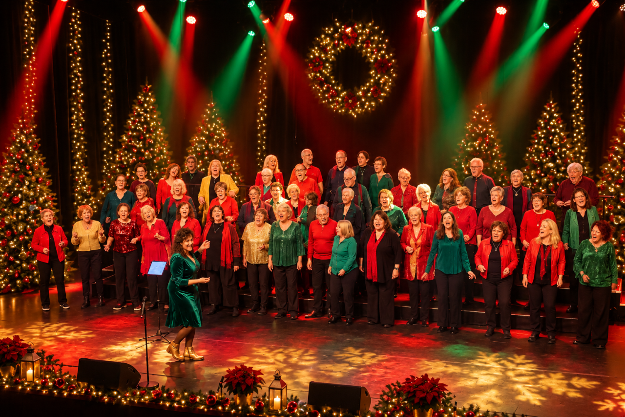 Feestelijk kerstconcert met koor