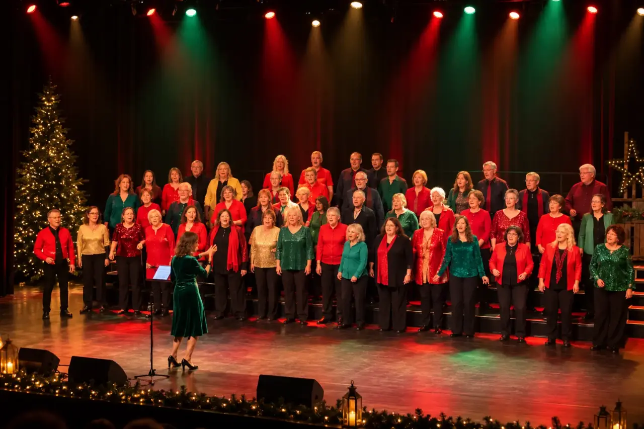 Feestelijk kerstconcert met koor
